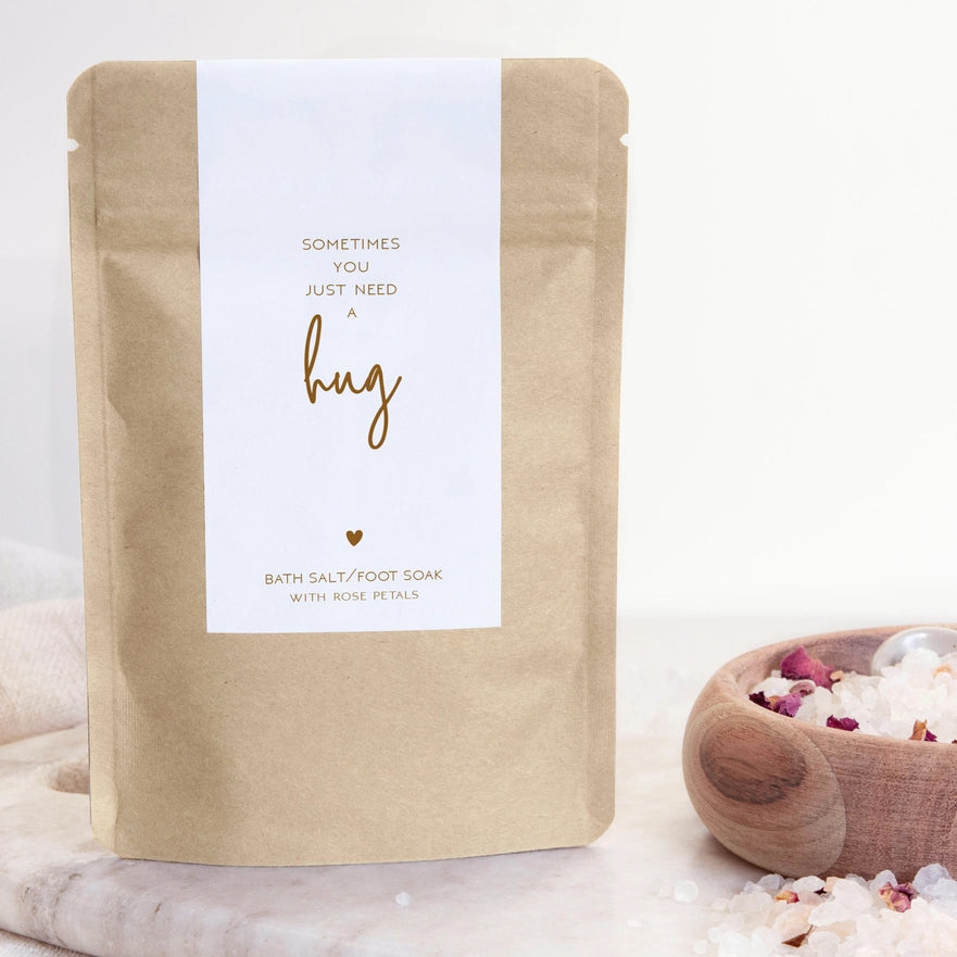 SALT FÖR FOTBAD ´ SOMETIMES YOU JUST NEED A HUG´