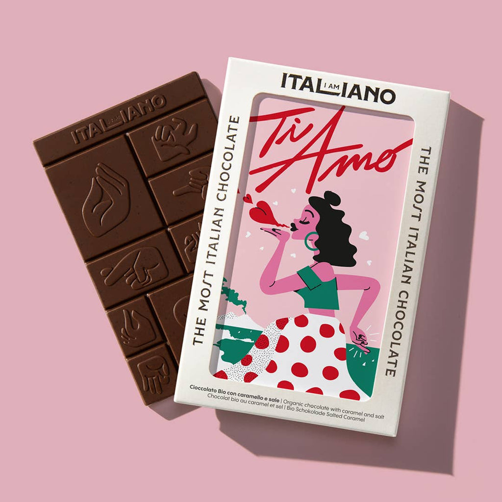 Ti Amo - Ekologisk Choklad Med Karamell Och Salt