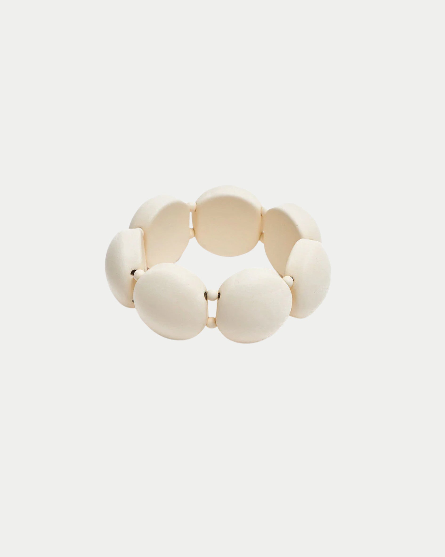 bow19 armband elastisk creme