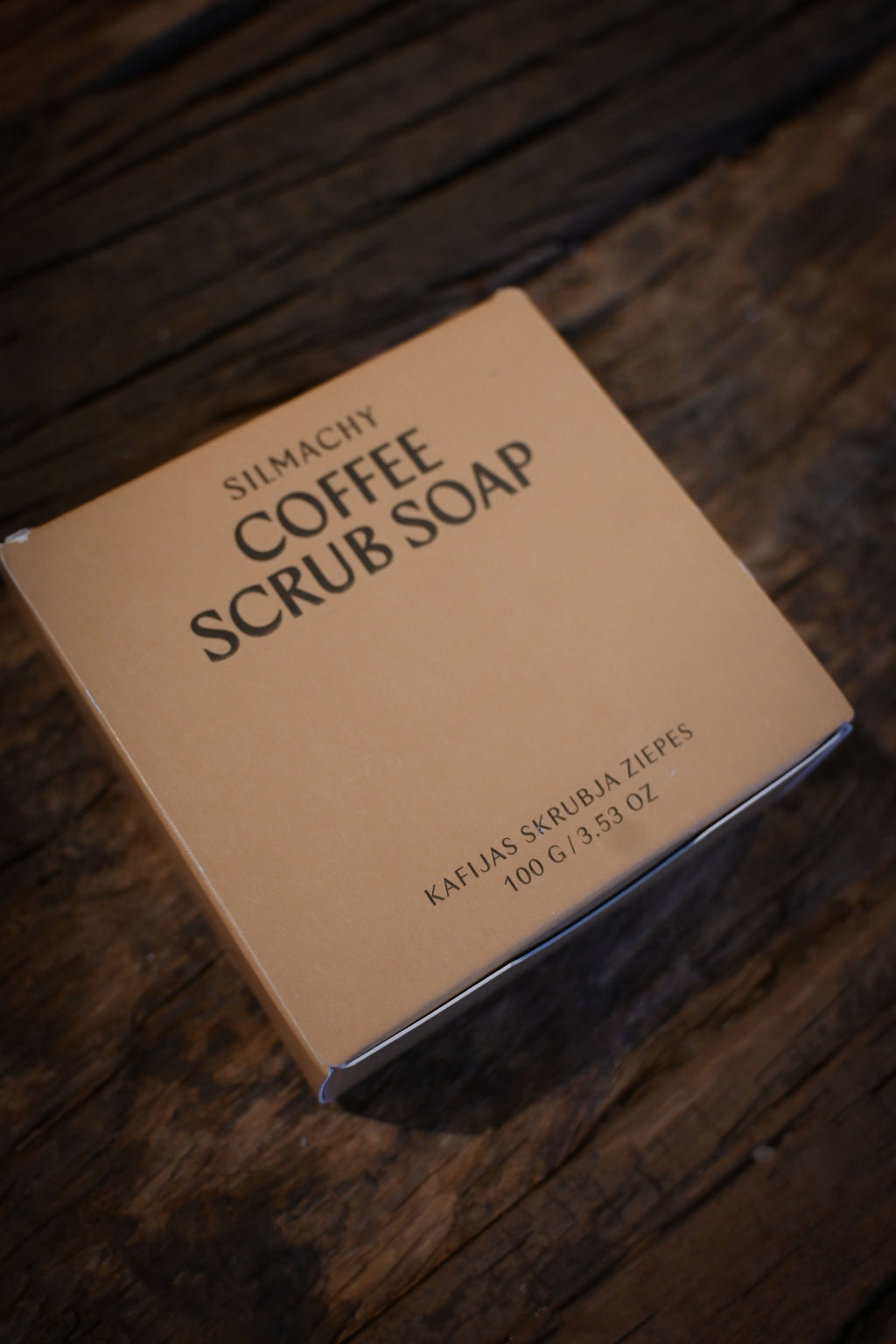Silmachy Tvål kaffeskrubb