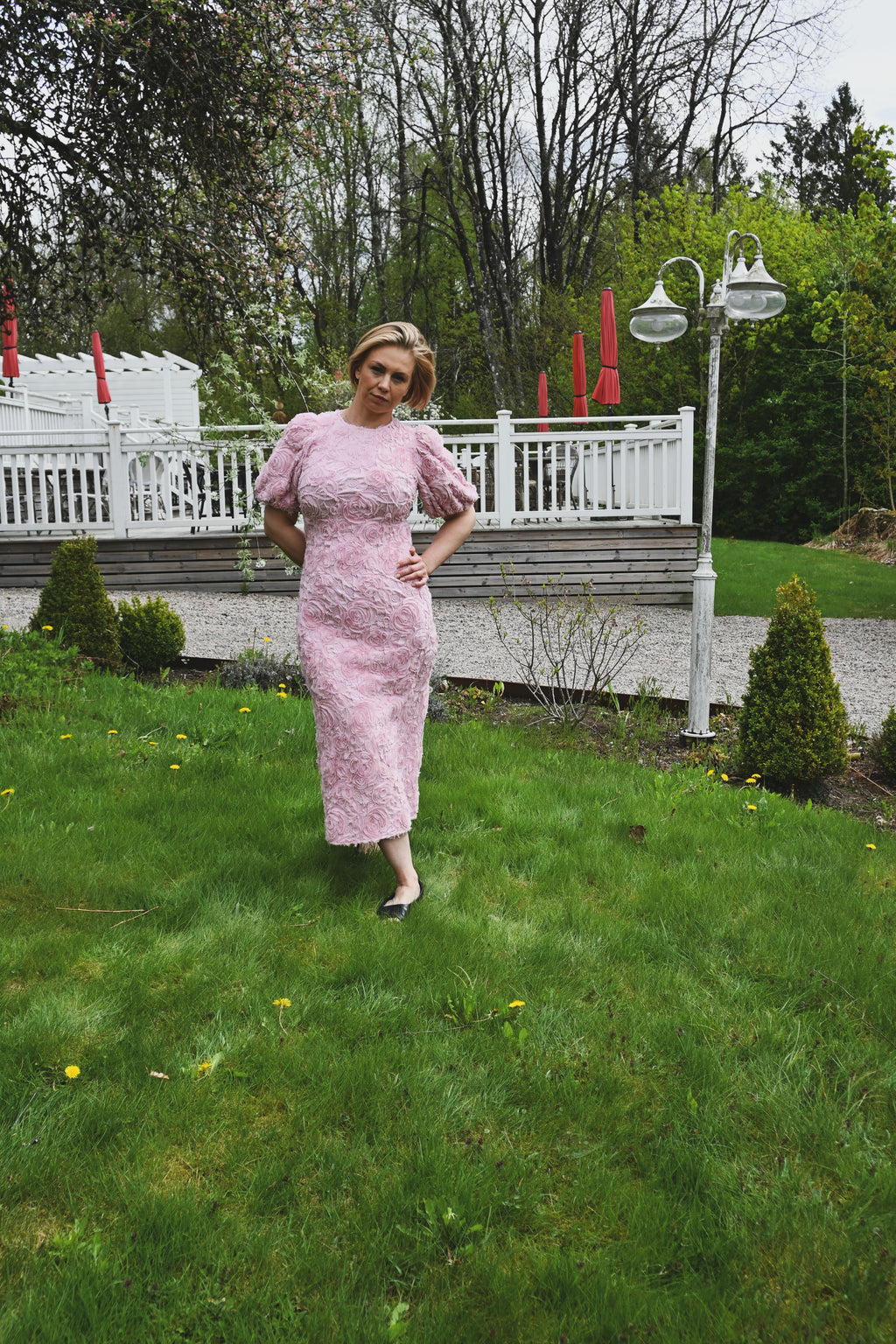 Yas klänning rosa
